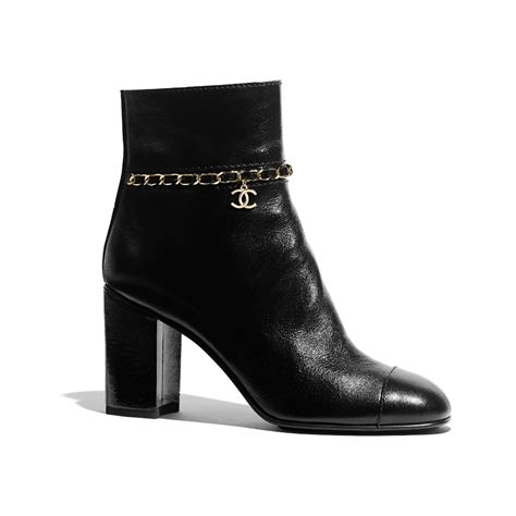 chanel boots 2018 price|Chanel leather boot with heel.